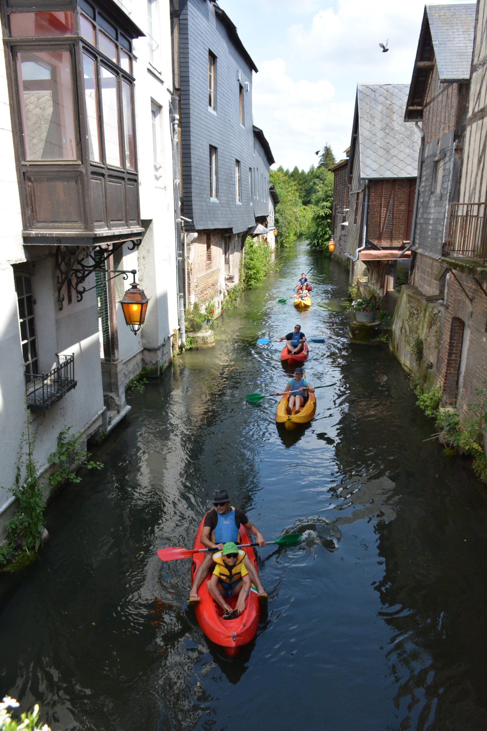 Découverte de Pont-Audemer en kayak